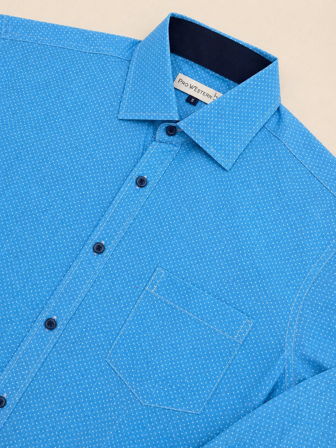 Men’s FLEX Polkadot Button Down