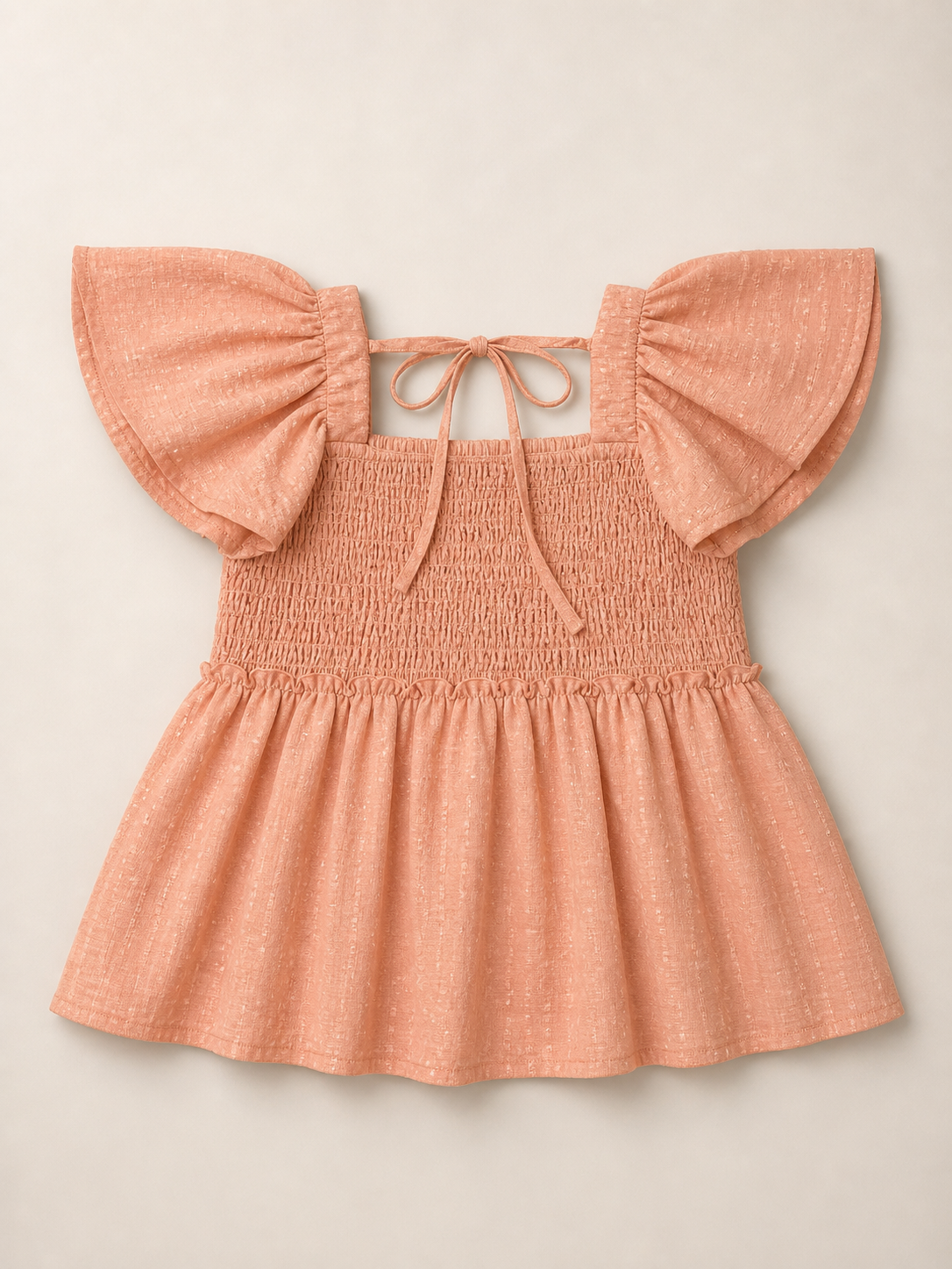 PLUS Square Neck Tie Blouse