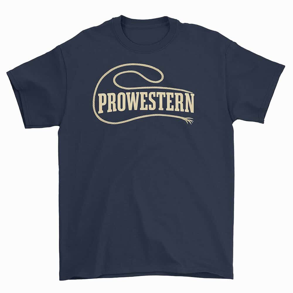 ProWestern Rope T-Shirt - Navy