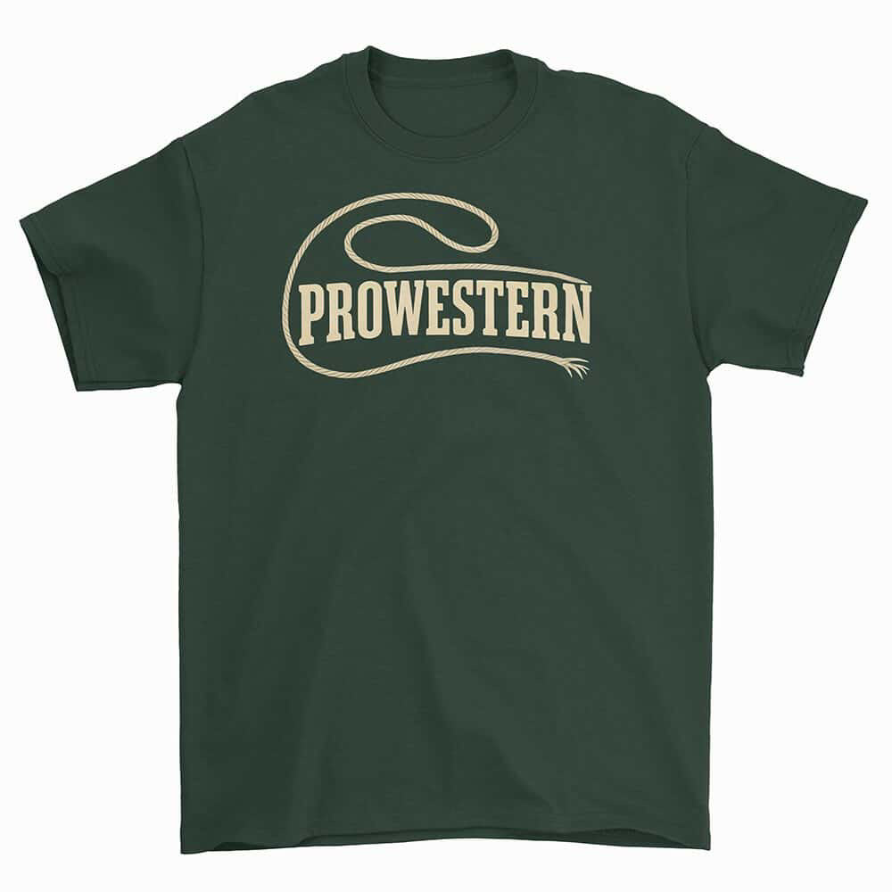 ProWestern Rope T-shirt - Forest Green