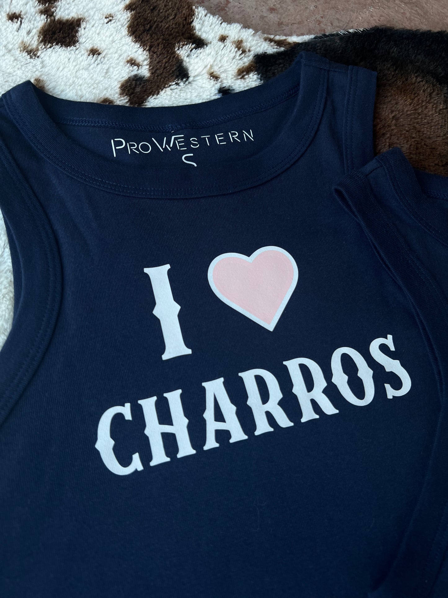 I <3 Charros Tank