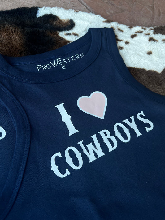 I <3 Cowboys Tank