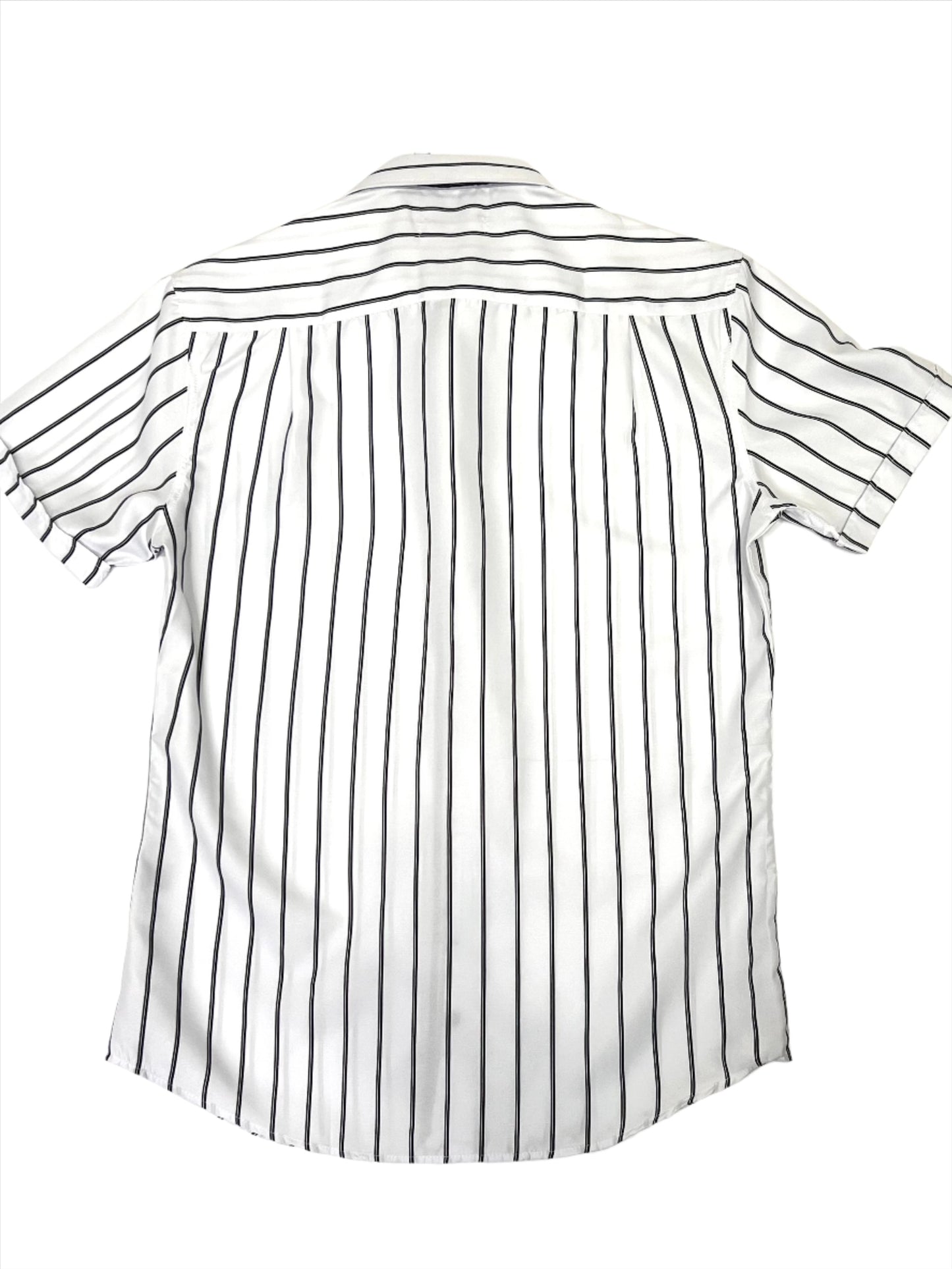Men's Striped Short Sleeve Shirt