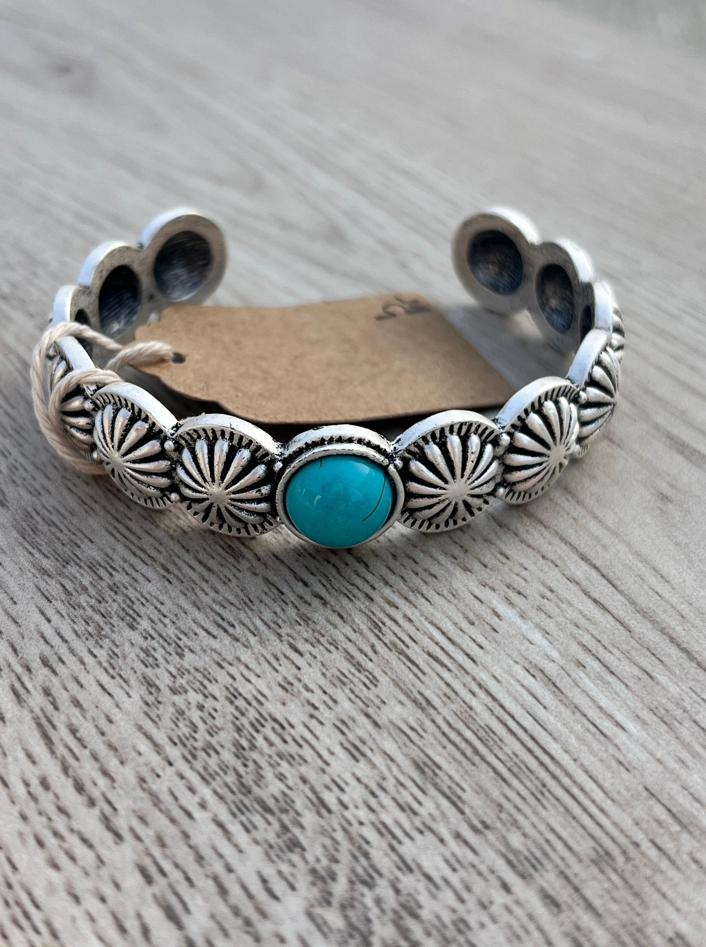 Concho Cuff Bracelet