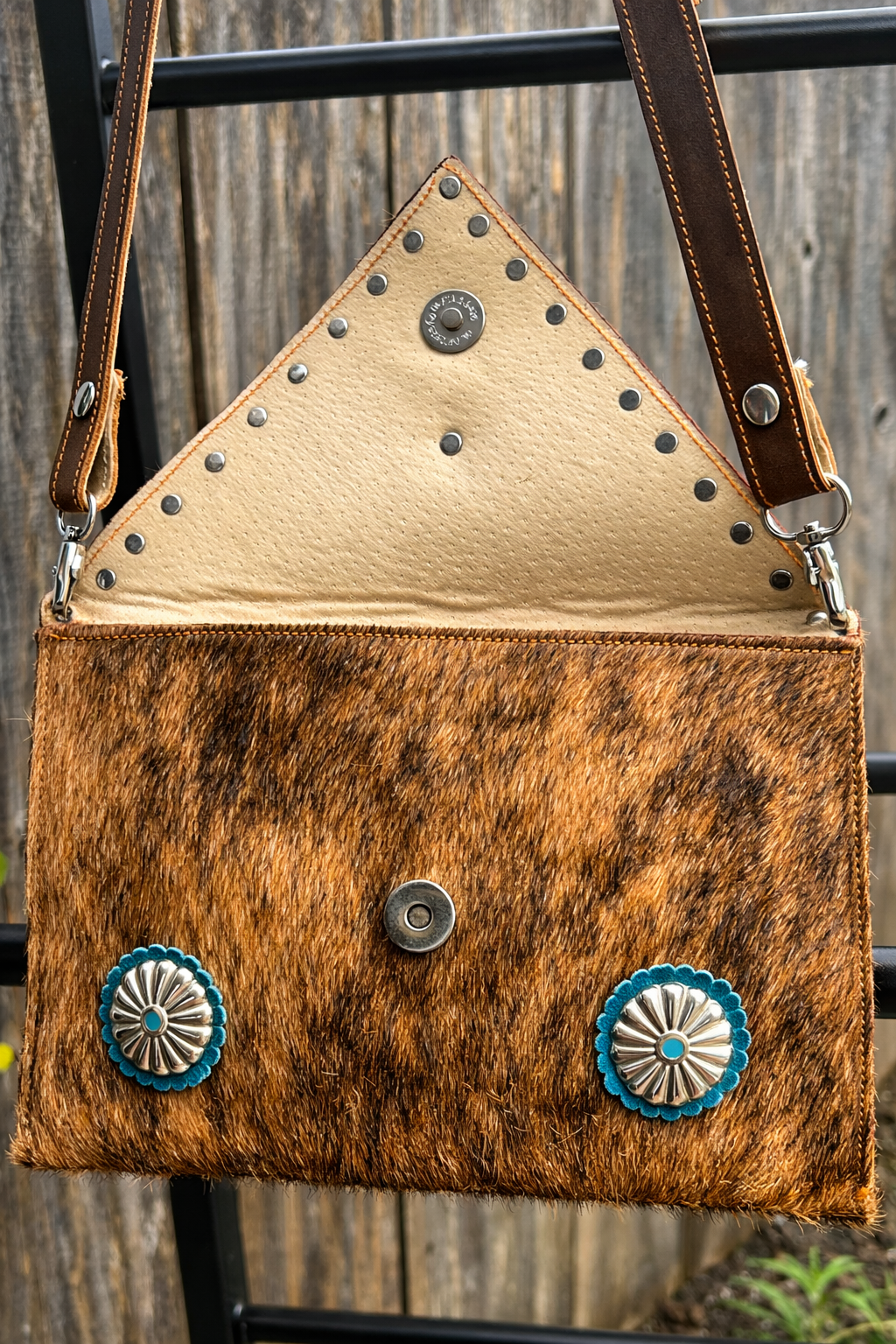 HANDMADE Genuine Cowhide Crossbody Bag HGC-03