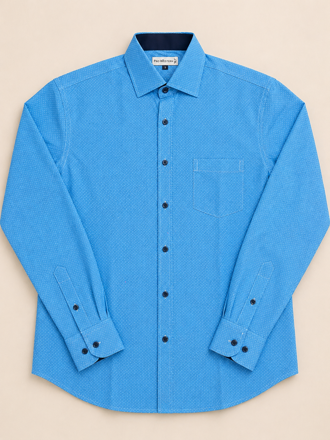 Men’s FLEX Polkadot Button Down