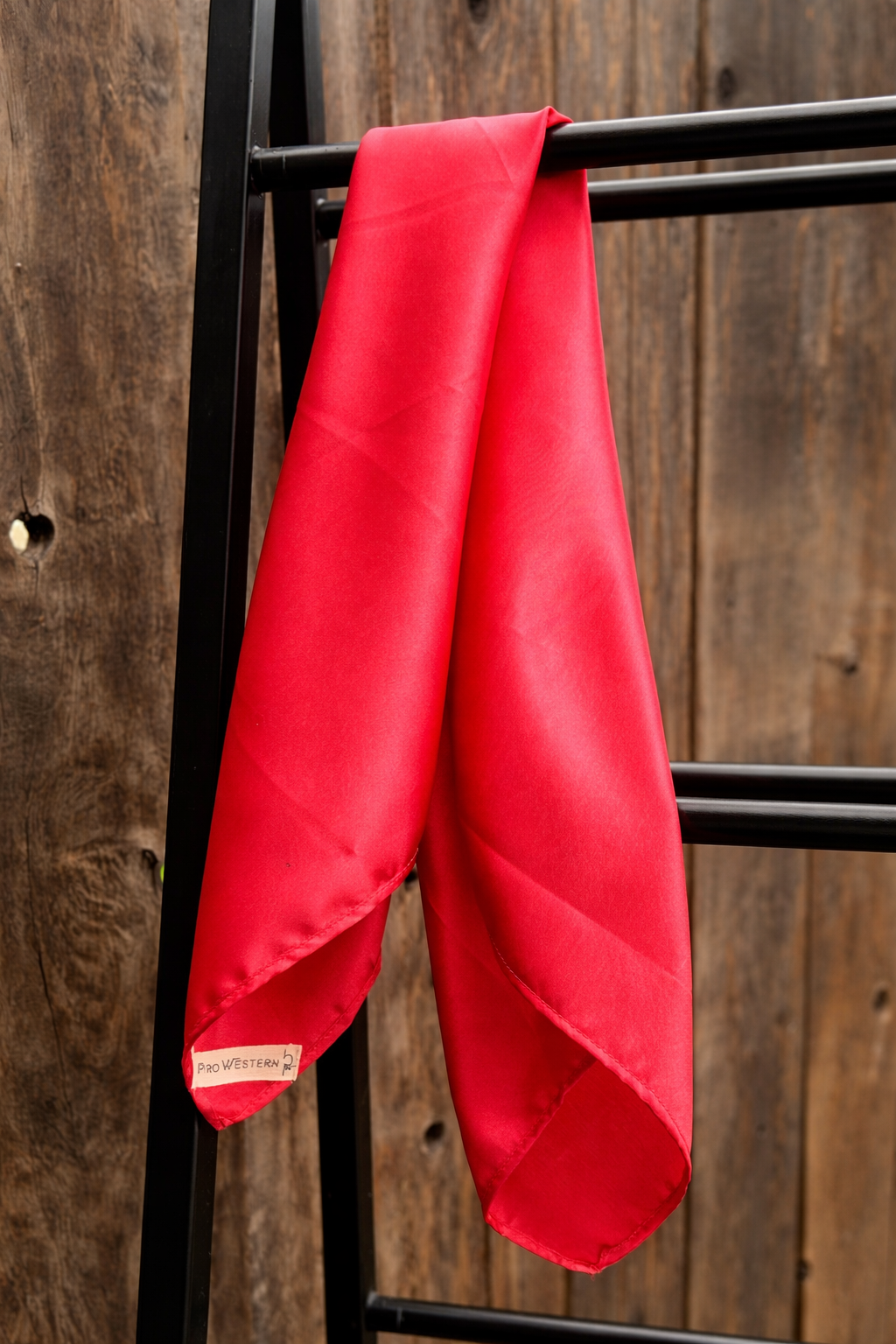 Rose Satin Wild Rag
