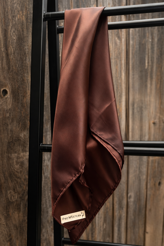 Chocolate Brown Wild Rag