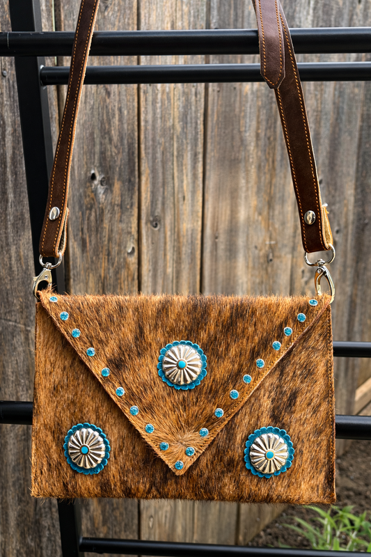 HANDMADE Genuine Cowhide Crossbody Bag HGC-03