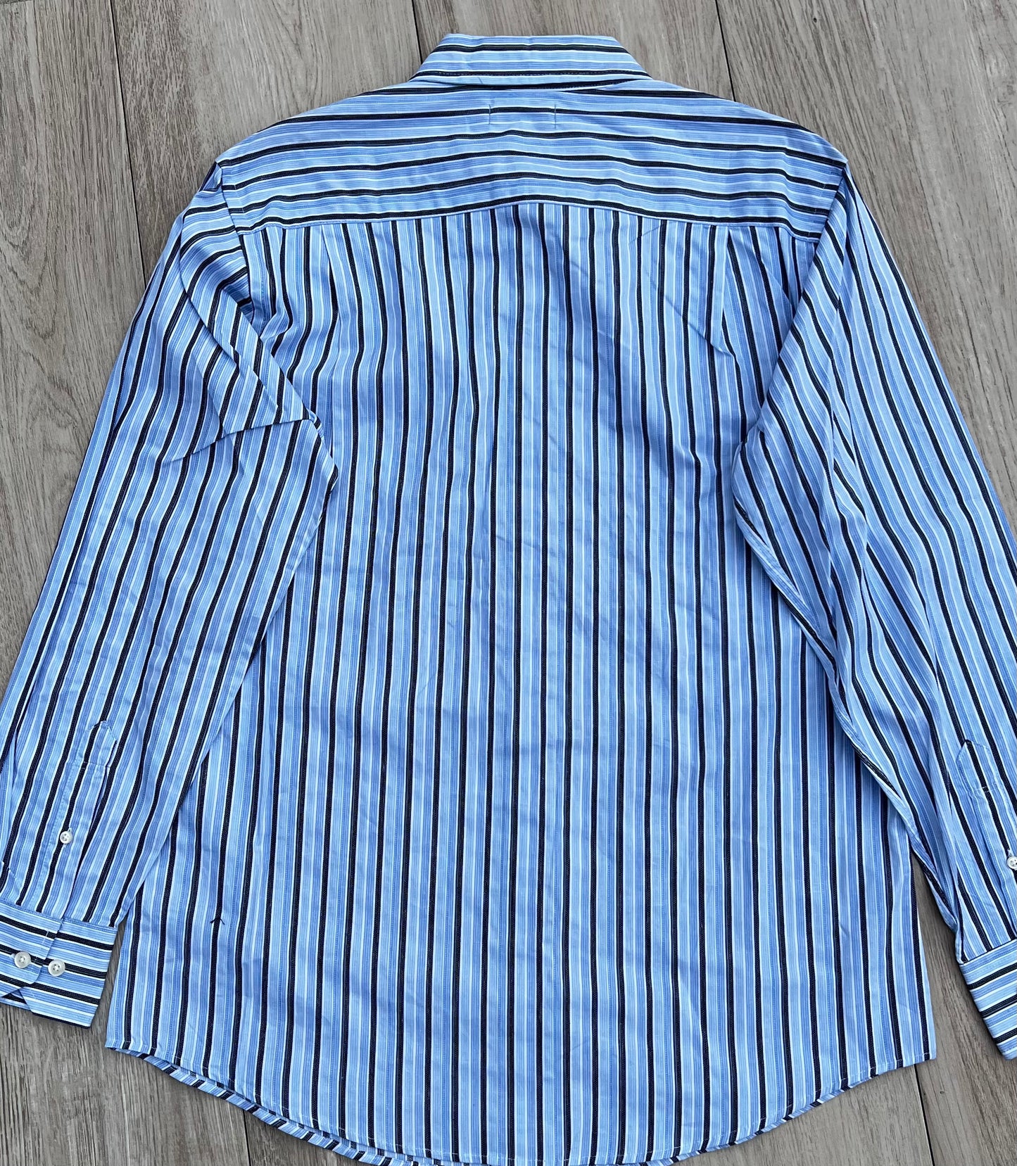 Men's Striped Button Down