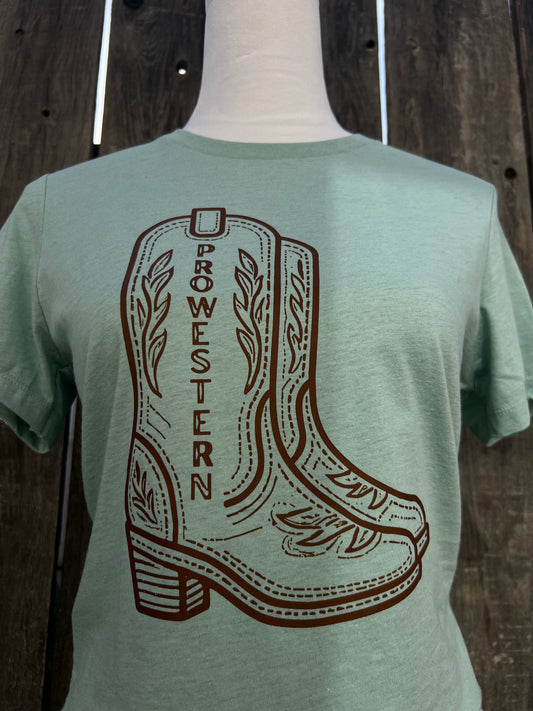 Women's ProWestern Boot Graphic Tee