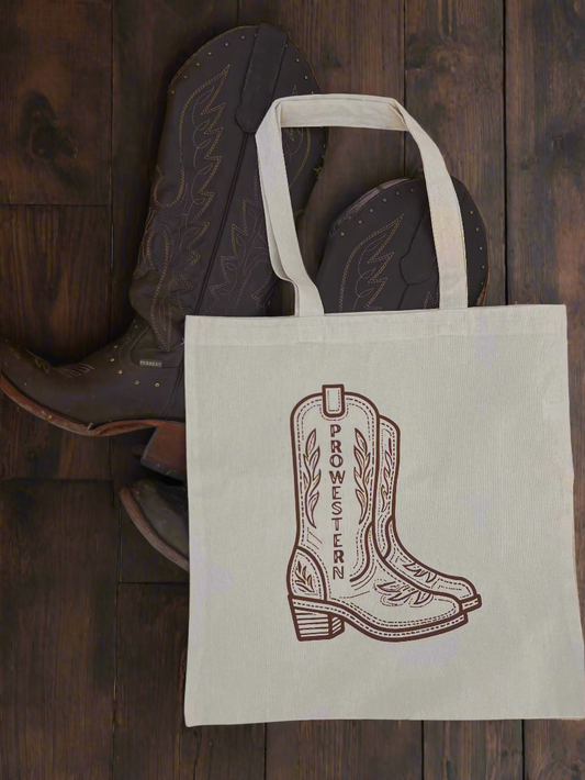ProWestern Boot Tote Bag