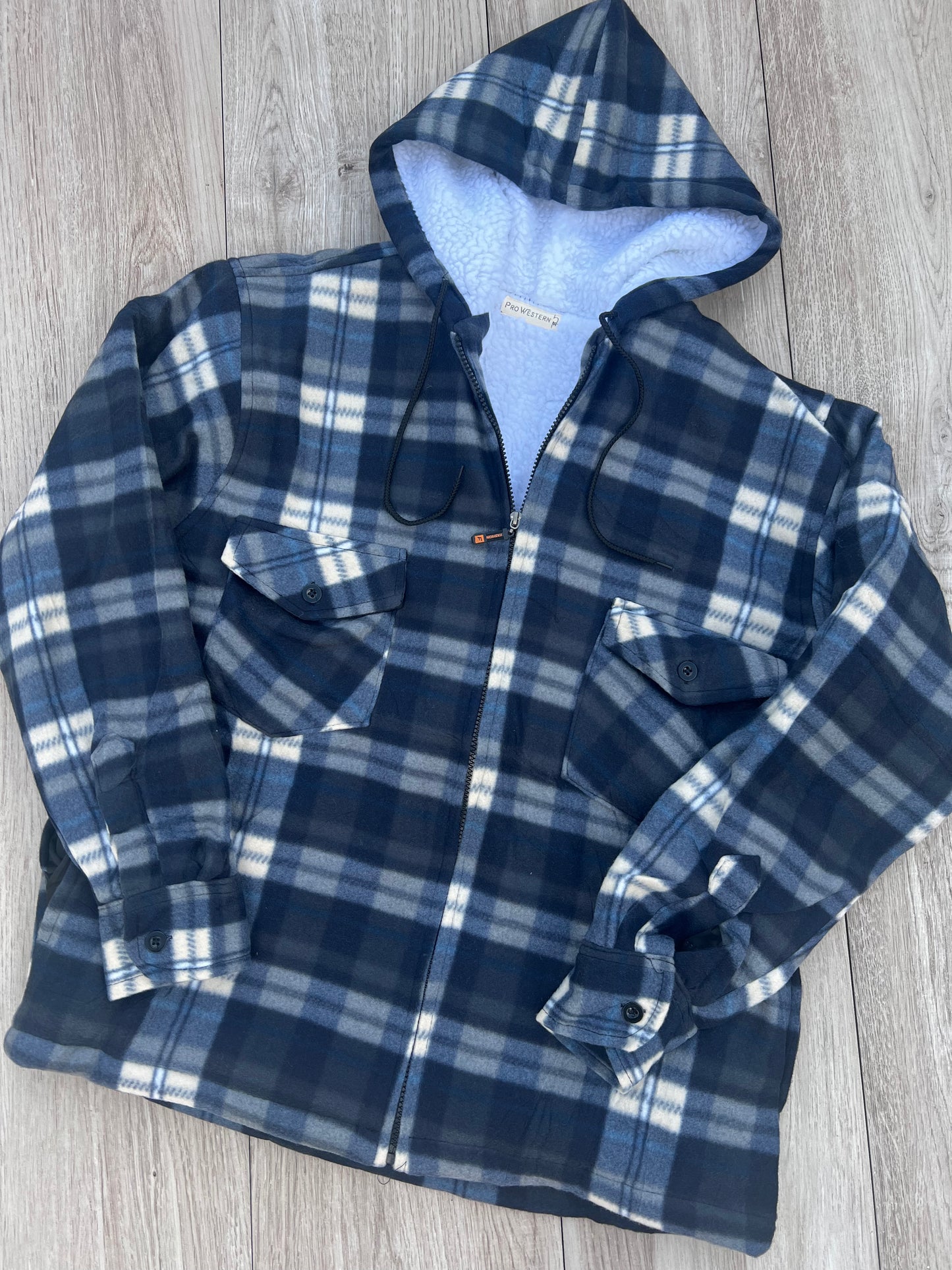 Men's Plaid Sherpa Jackets