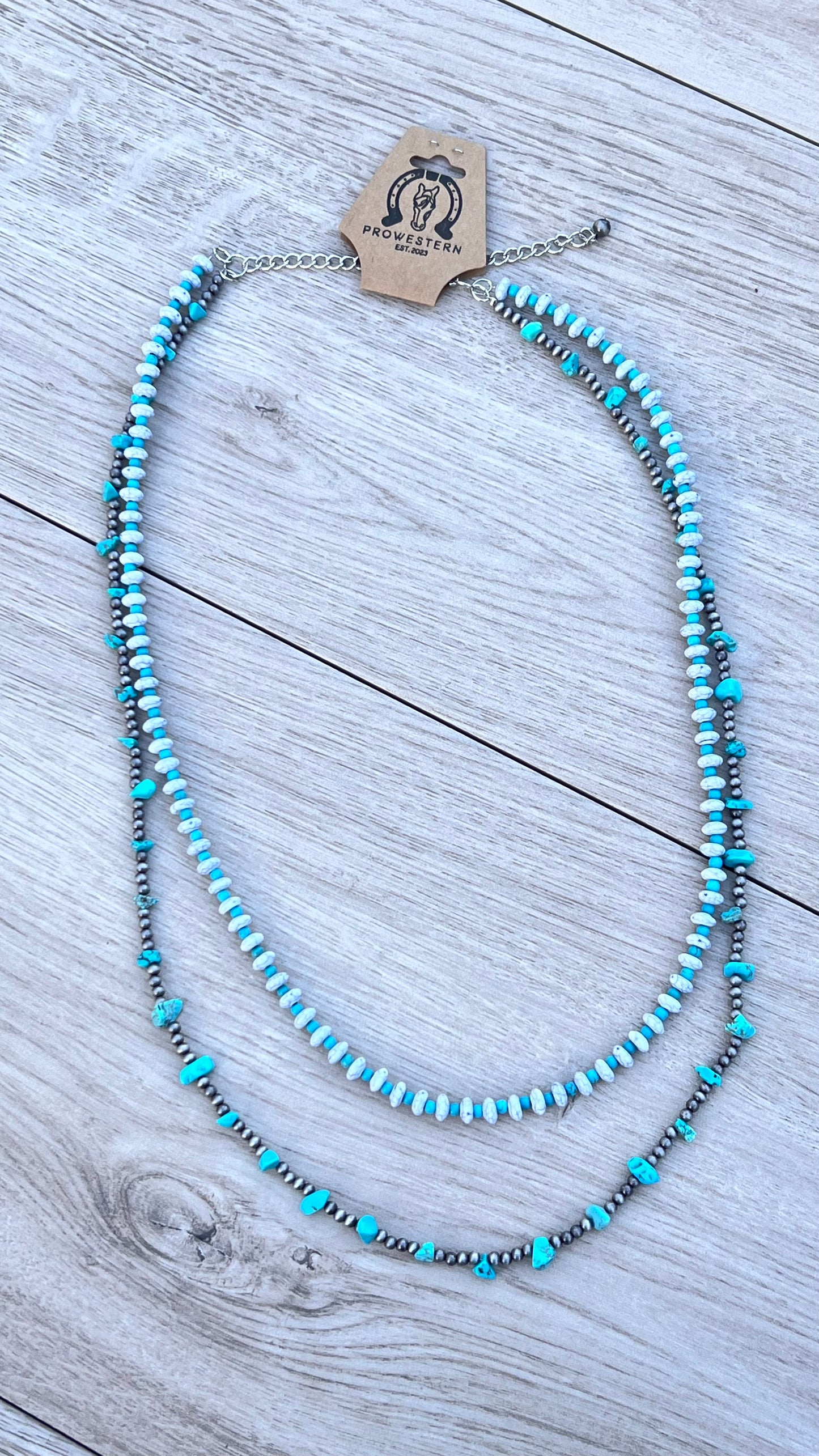 Layered Turquoise Necklace