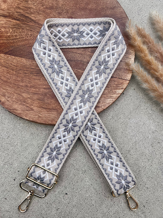 Gray Mix Bag Strap