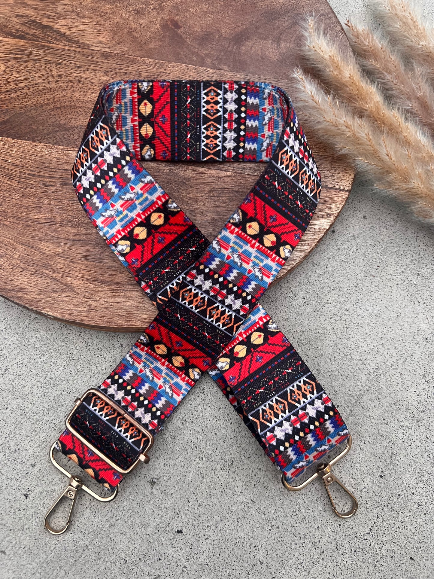Red Mix Bag Strap