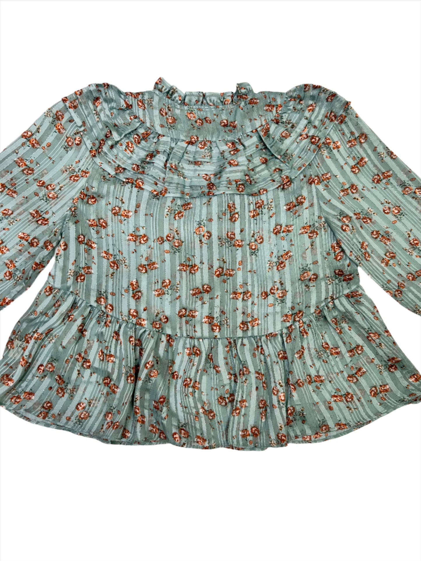 Vintage Floral Blouse