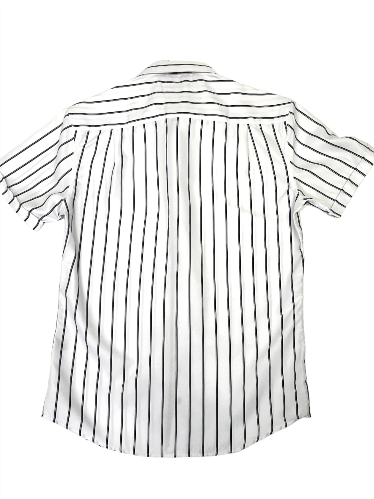 Men's Striped Short Sleeve Shirt