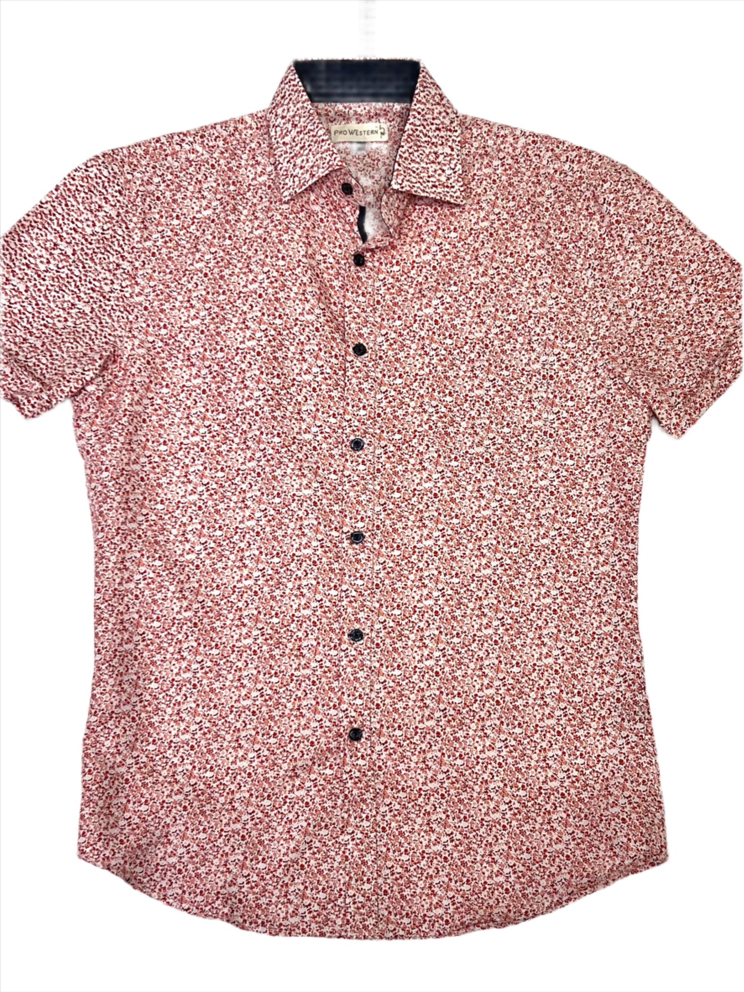 Men's Floral Short Sleeve Shirt