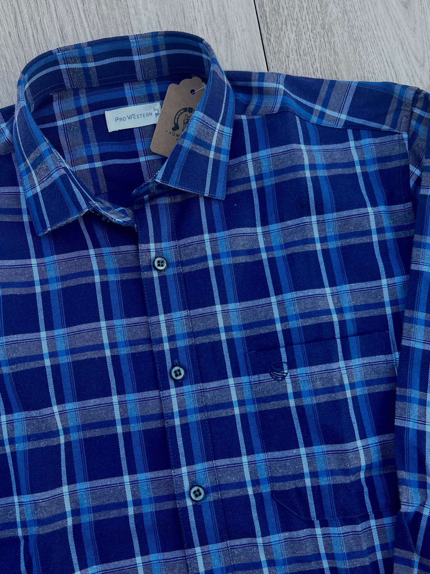 Men's Plaid Button Down Shirt